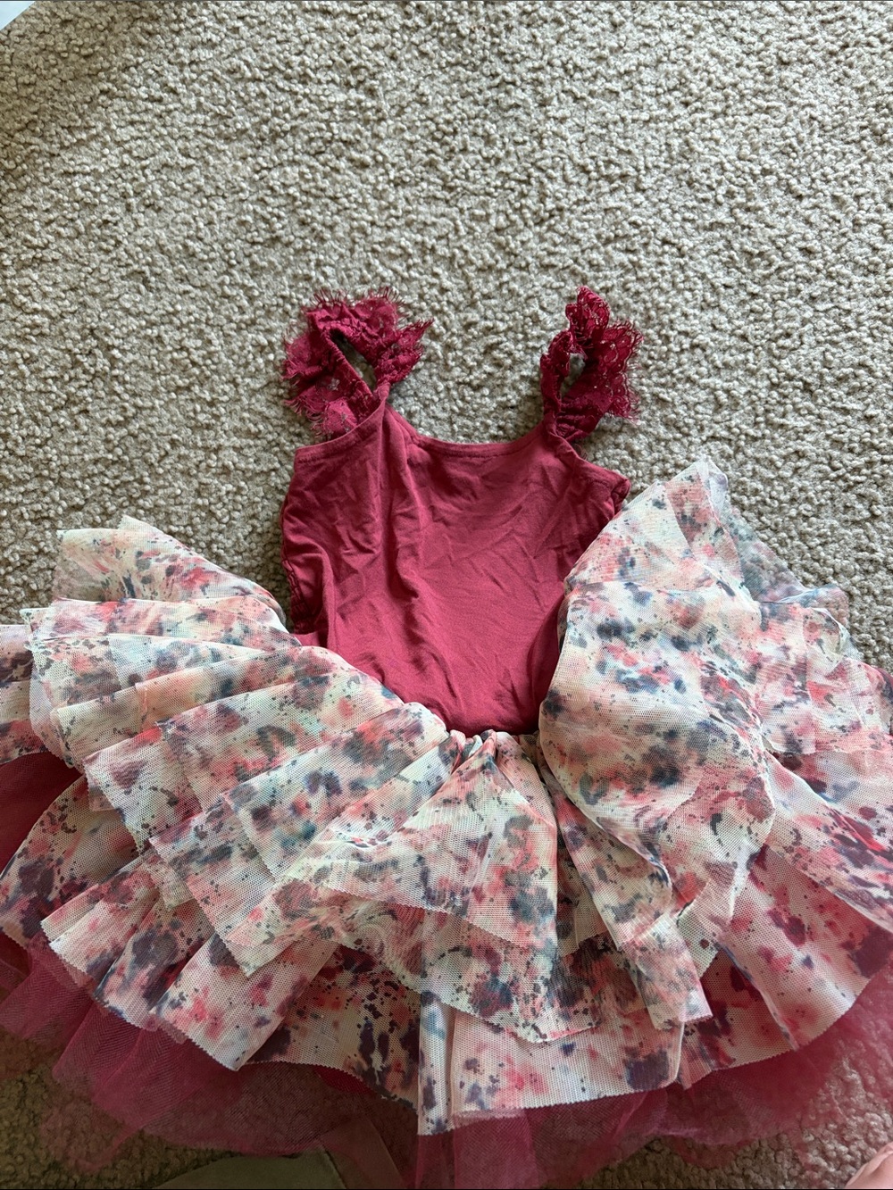 B65 Scoots Bamboo Tutu Dress, 18-24
